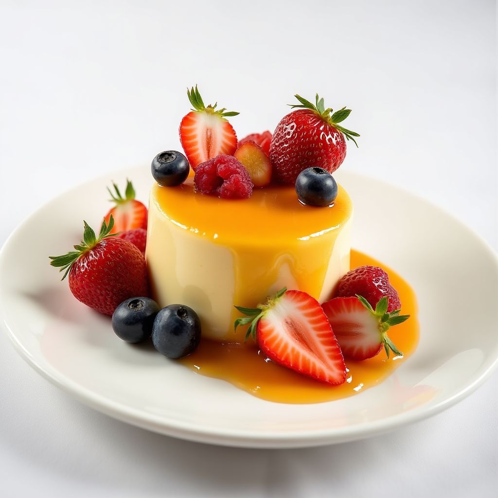 Postre de dulce de leche deconstruido